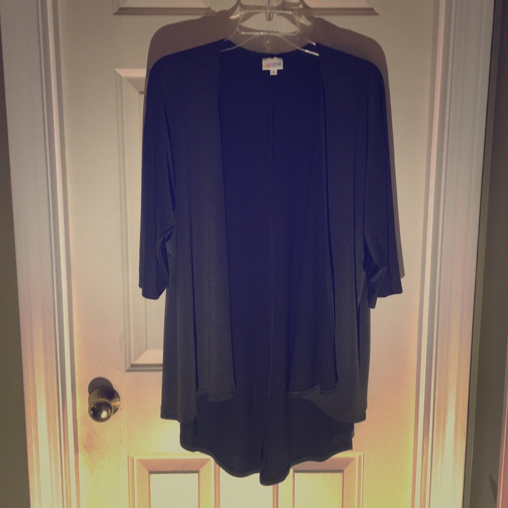 Open front tunic